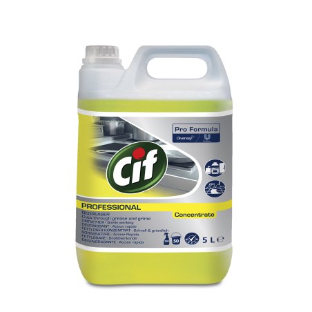 Cif Pro Formula Professional Power Cleaner Degreaser Concentrate 5L