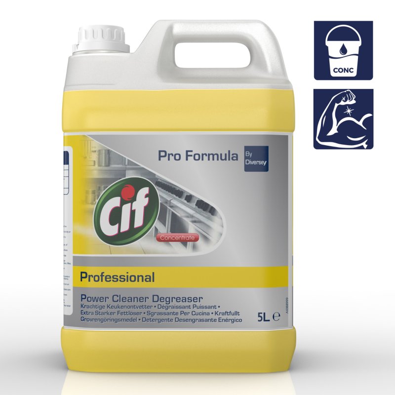 Cif Dégraissant concentré puissant Professional, 5 litres