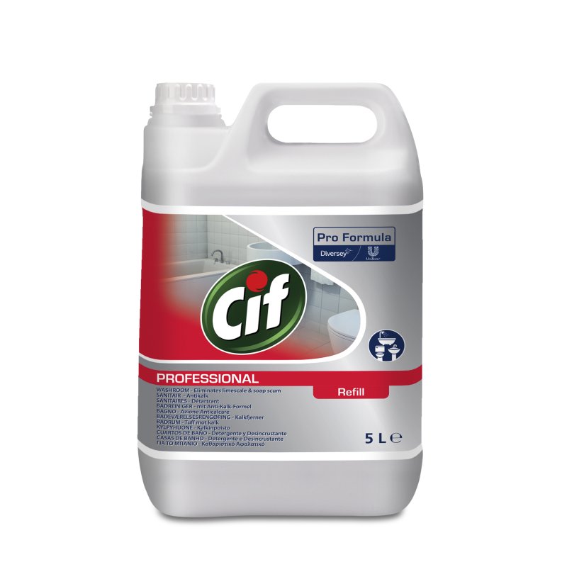 Cif Pro Formula 7517831 bathroom/toilet cleaner 5000 ml Jerrycan liquid