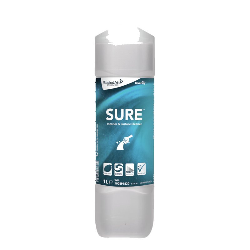 Sealed Air SURE Interior & Surface Cleaner 1000 ml Liquide (concentré)