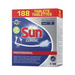 Sun Pro Formula 101100935 détergent pour lave-vaisselle 188 pièce(s) Comprimé