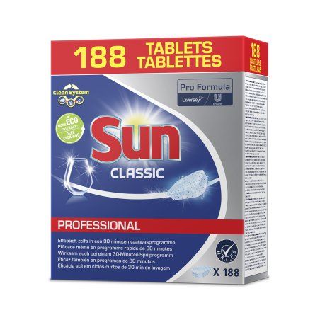 Sun Tablettes lave-vaisselle Professional Classic,188 pièces
