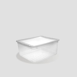 keeeper 10577 001000 storage box Rectangular Transparent