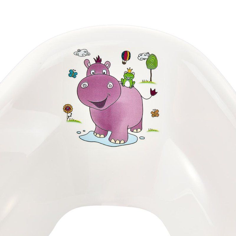 keeeper ewa siège de toilette Polypropylène (PP), Élastomère thermoplastique (TPE) Blanc