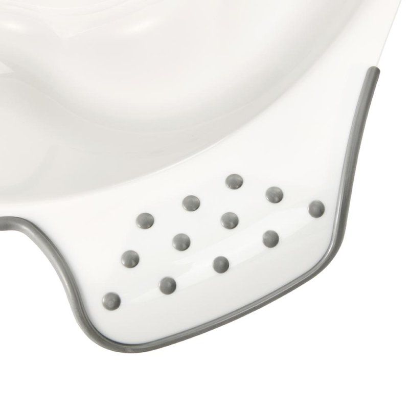 keeeper ewa siège de toilette Polypropylène (PP), Élastomère thermoplastique (TPE) Blanc