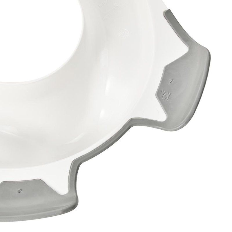 keeeper ewa siège de toilette Polypropylène (PP), Élastomère thermoplastique (TPE) Blanc