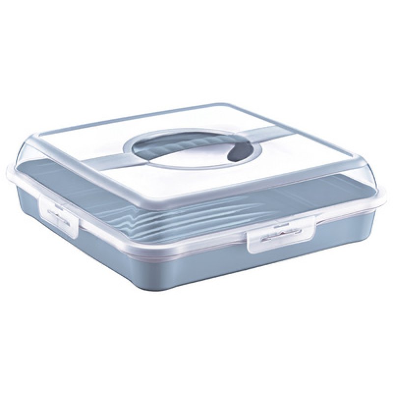 keeeper Boîte à gâteau "enrico", nordic-blue