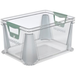 keeeper Boîte de rangement "luis", 20 litres, transparent