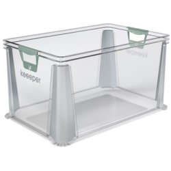 keeeper Boîte de rangement "luis", 64 litres, transparent