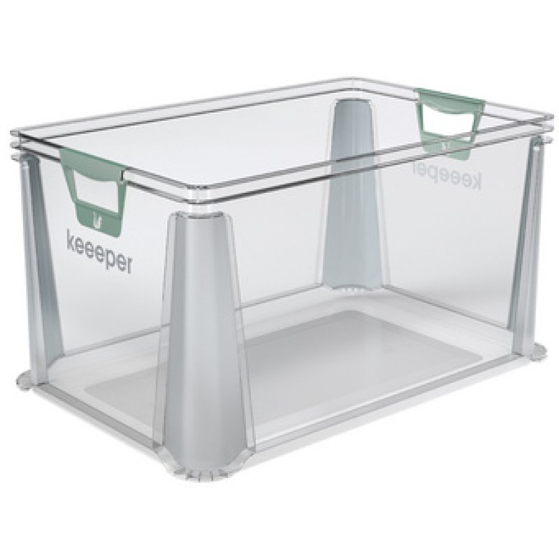 keeeper Boîte de rangement "luis", 64 litres, transparent