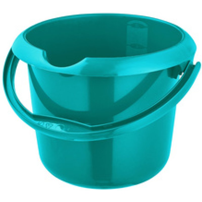 keeeper Seau "mika eco", rond, 5 litres, sky blue