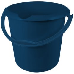 keeeper Seau "mika eco", rond, 10 litres, stone grey