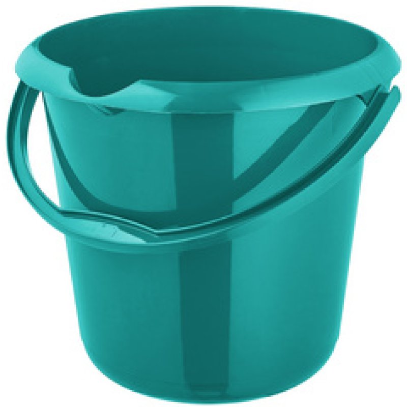 keeeper Seau "mika eco", rond, 10 litres, stone grey