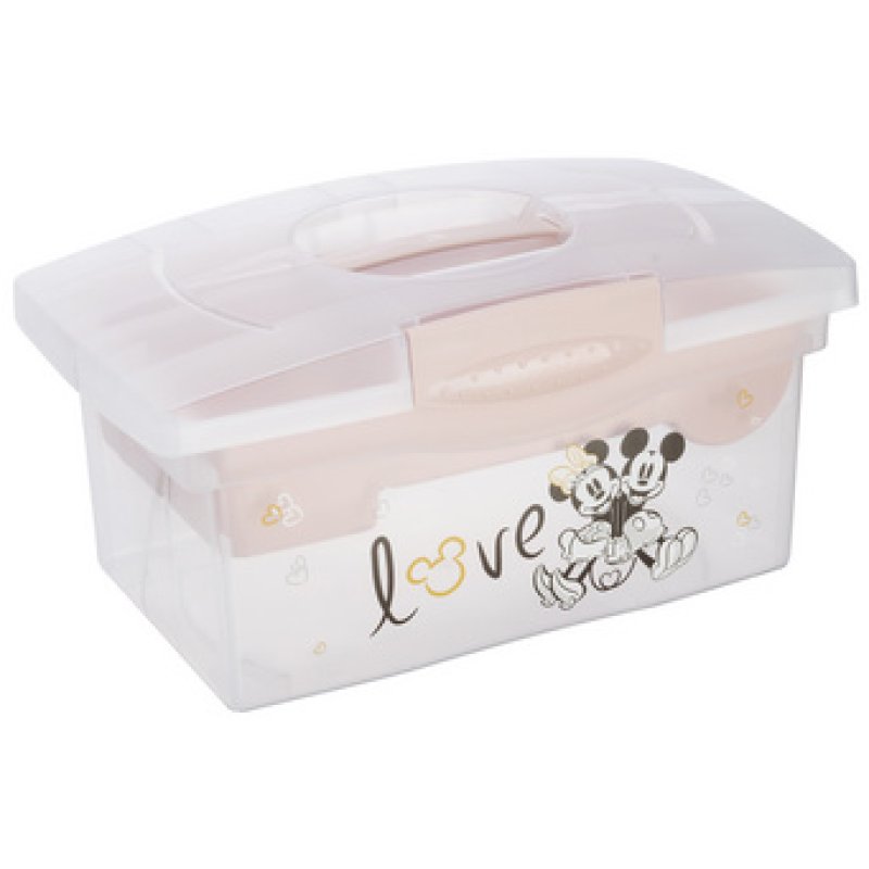 keeeper kids Boîte de rangement "patryk minnie" nordic-pink