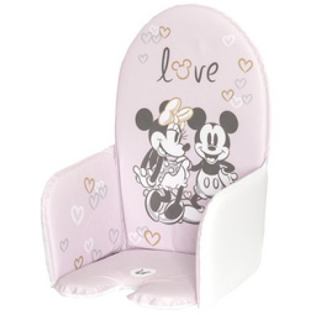 keeeper kids Coussin pour chaise haute de bébé "lena mickey"