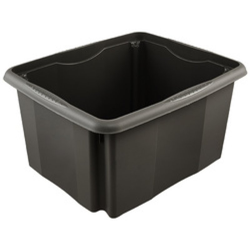 keeeper Boîte de rangement "emil eco", 24 litres, stone grey