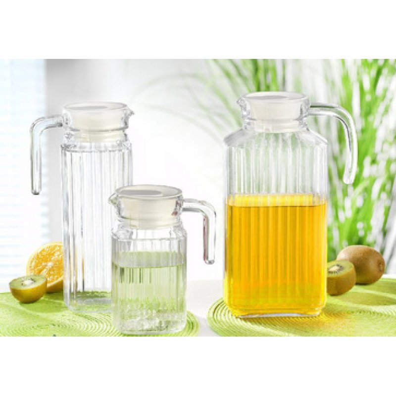 Esmeyer Arcoroc Pichet en verre "Quadro", 1,1 L