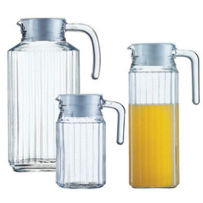 Esmeyer Arcoroc Pichet en verre "Quadro", 1,7 L