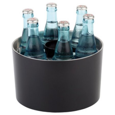 APS Refroidisseur de bouteilles de conférence, argent/noir