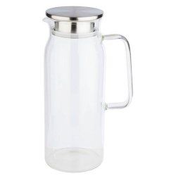 APS-Germany 10792 carafe/jug/bottle 1.5 L Stainless steel, Transparent