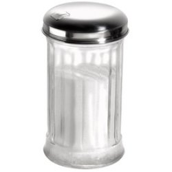 APS Sucrier, avec clapet de dosage, acier inoxydable/verre