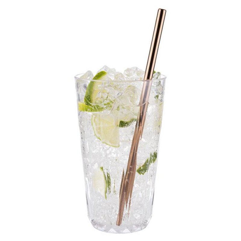 APS-Germany 93383 paille réutilisable Cuivre Acier inoxydable 10 pièce(s)