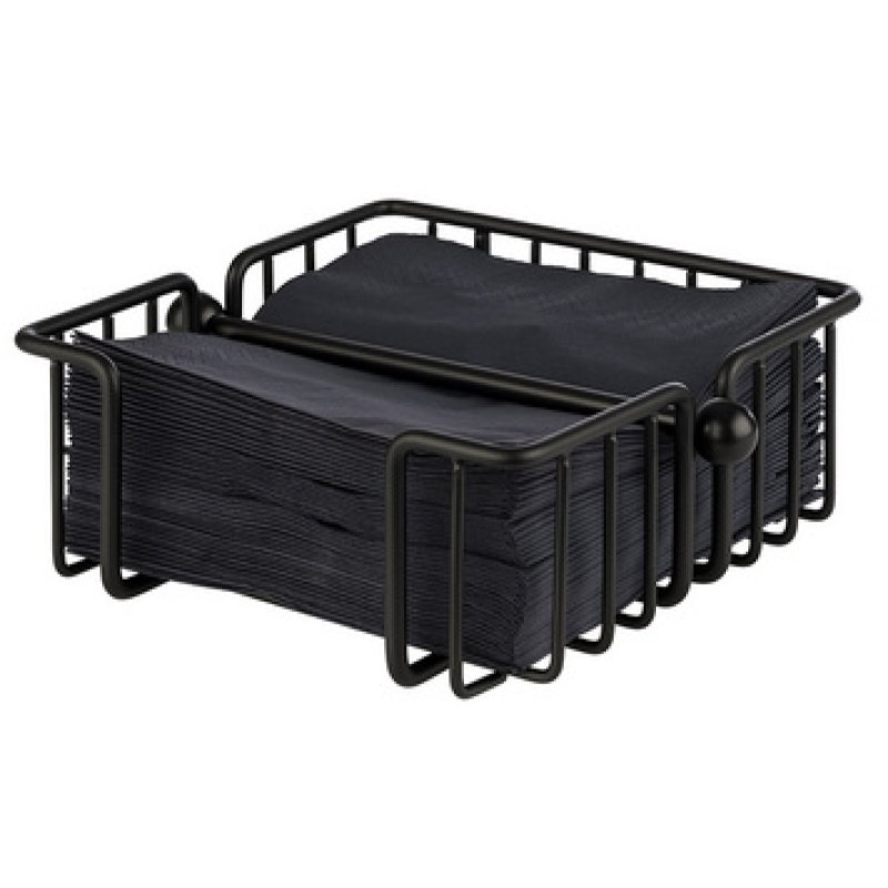 APS Support pour serviettes URBAN, métal, noir