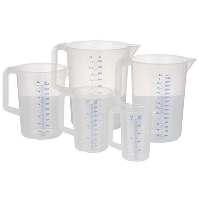 APS Pichet mesureur, 5,0 litres, transparent