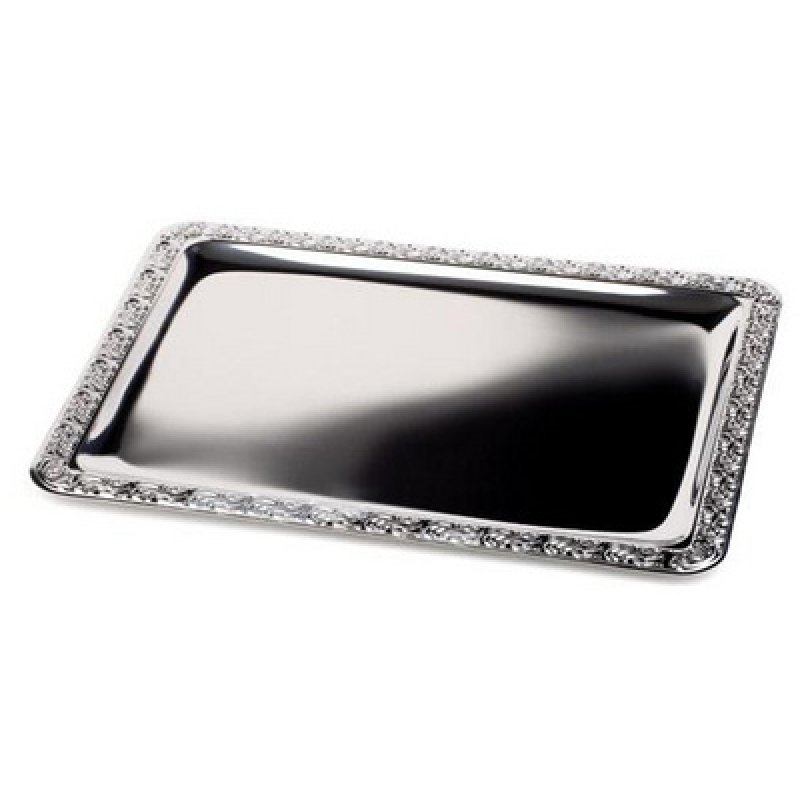 APS Plateau "MIEUX SERVI", (L)420 x (P)310 mm, argent