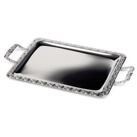 APS Plateau "MIEUX SERVI", (L)600 x (P)360 mm, argent