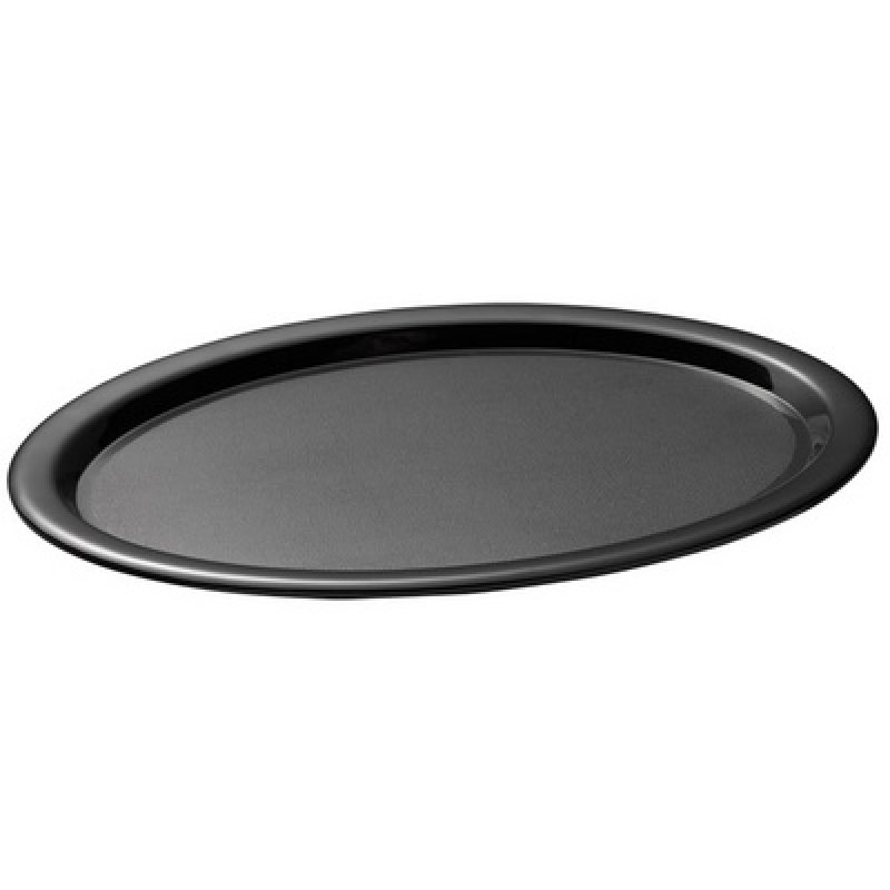 APS Plateau de service CAFE, ovale, noir