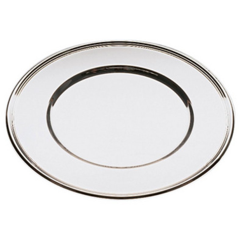 APS Sous-assiette, diamètre: 330 mm, argent