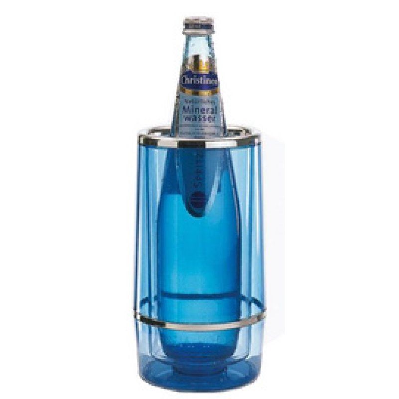 APS Rafraîchisseur de bouteille, polystyrène, bleu