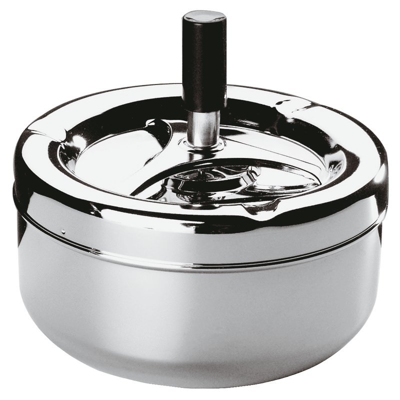 Paderno 48249-13 ashtray Round Steel