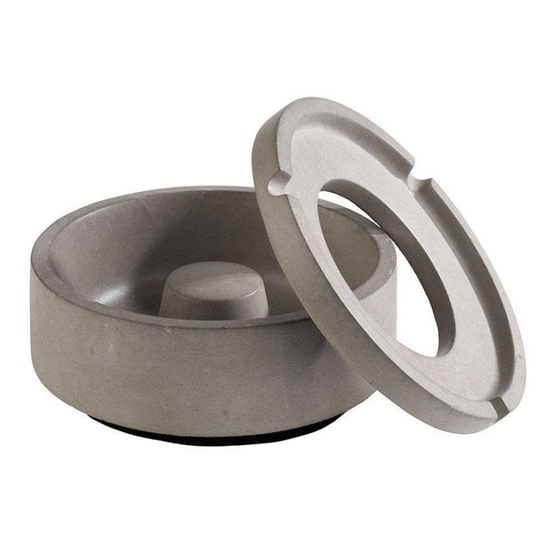 APS-Germany 00570 ashtray Round Concrete