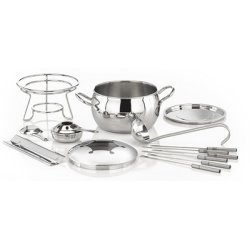 APS Service à fondue et à punch "Two in One"