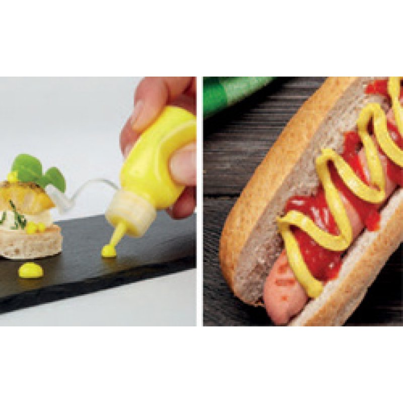 APS Bouteille verseuse souple, 490 ml, set de 6, rouge