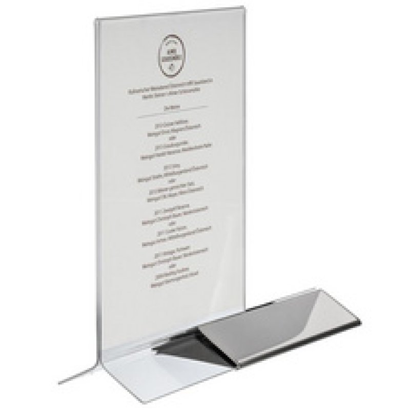 APS Présentoir de table, 70 x 105 x 170 mm, droit