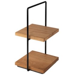 APS Etagère PERFECTO SMALL, 2 étages, chêne, hauteur: 405 mm