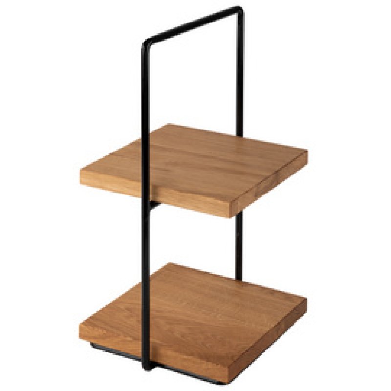 APS Etagère PERFECTO SMALL, 2 étages, chêne, hauteur: 405 mm