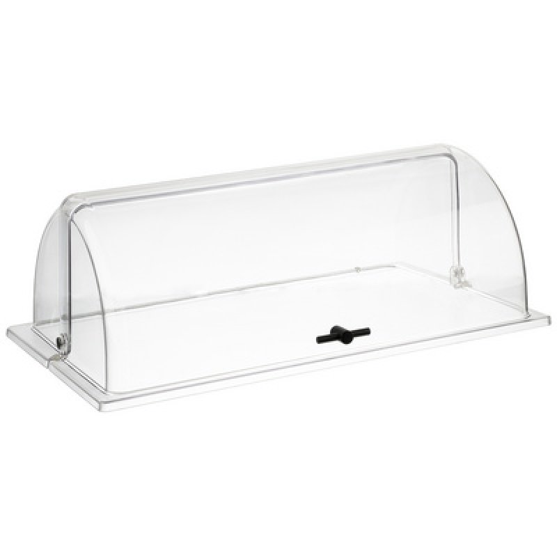 APS Cloche basculante GN 1/1, rectangulaire, transparent