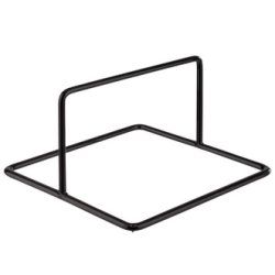 APS Support pour buffet SQUARE, 120 x 120 x 70 mm, noir