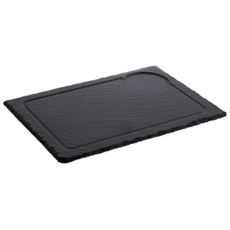 APS Plat en ardoise naturelle, (L)330 x (P)240 mm