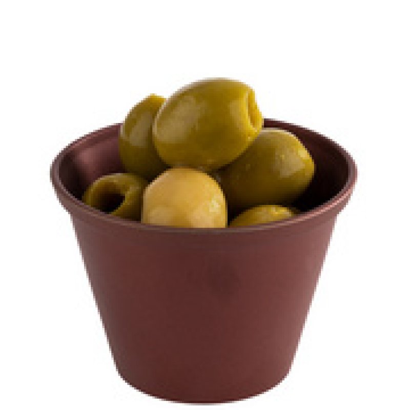 APS Coupelle à dips, 60 ml, noir gris, set de 6