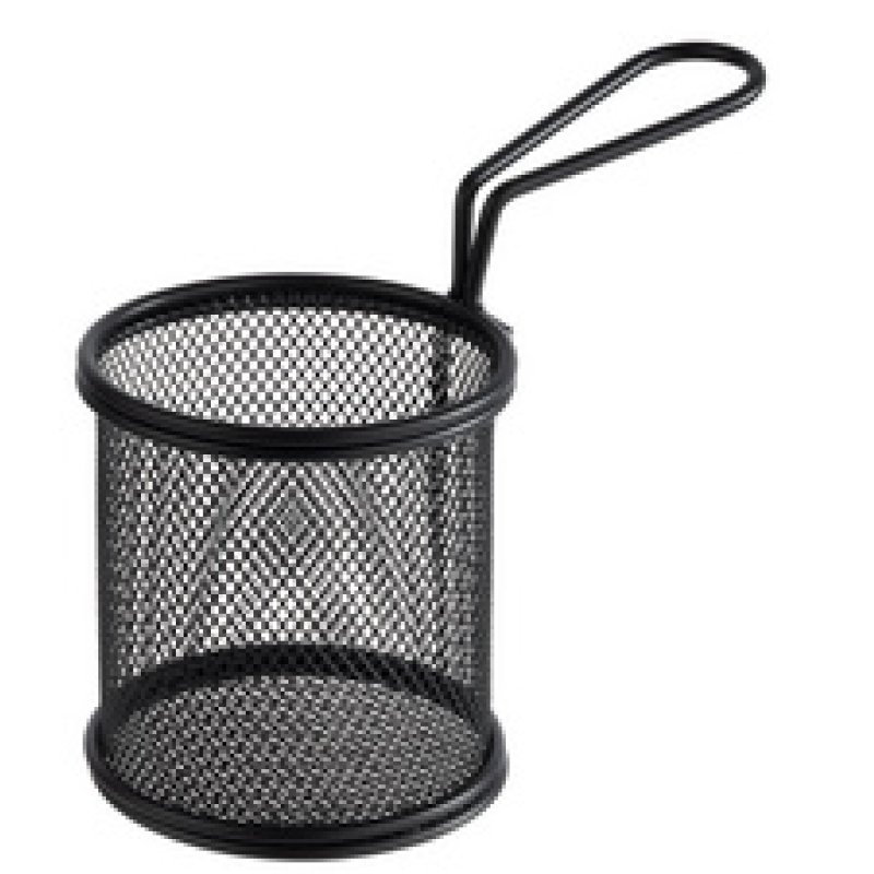 APS Panier de service pour friture SNACKHOLDER, 80 mm, noir