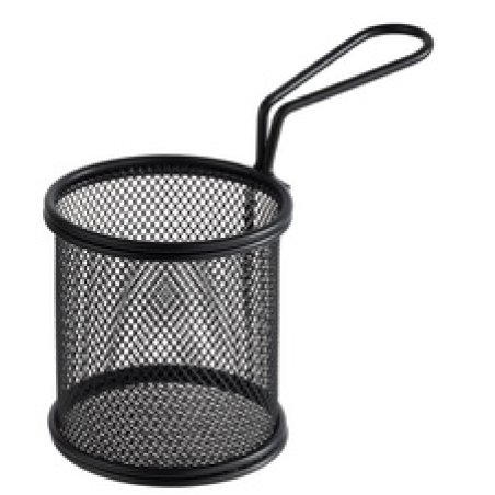 APS Panier de service pour friture SNACKHOLDER, 80 mm, noir