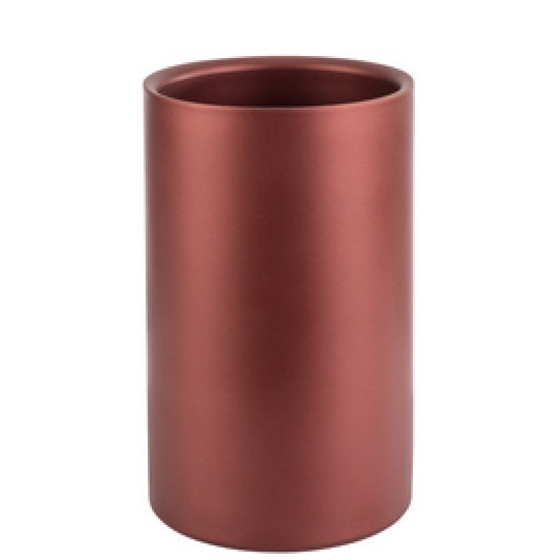 APS Rafraîchisseur de bouteille, acier inoxydable, rouge