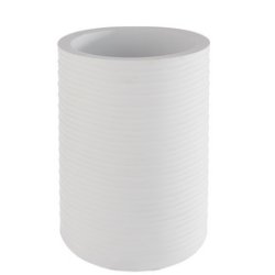 APS Rafraîchisseur de bouteille ELEMENT, béton strié, blanc