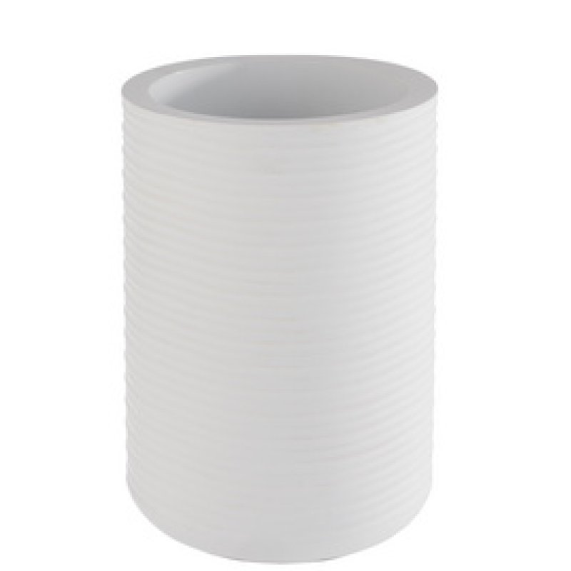 APS Rafraîchisseur de bouteille ELEMENT, béton strié, blanc