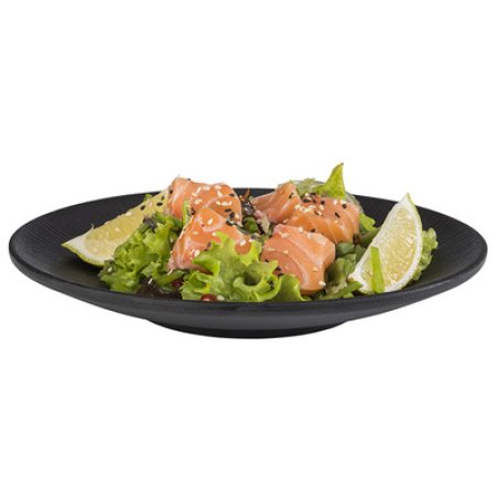 APS Assiette plate NERO, diamètre: 330 mm, noir